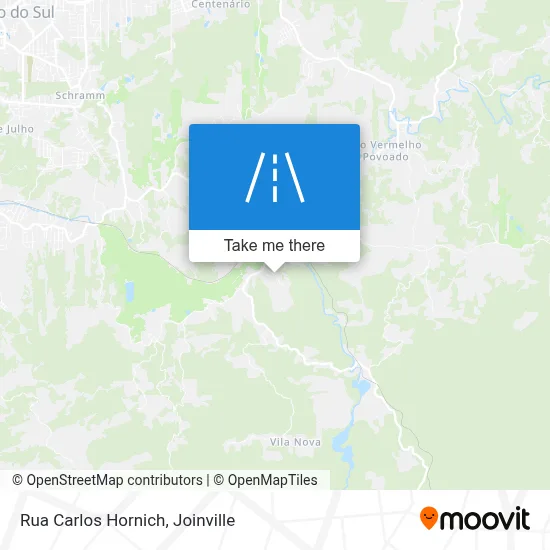 Rua Carlos Hornich map