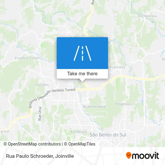 Rua Paulo Schroeder map