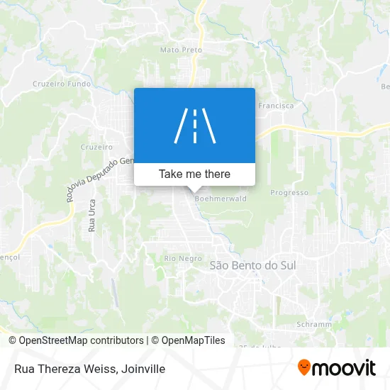 Rua Thereza Weiss map