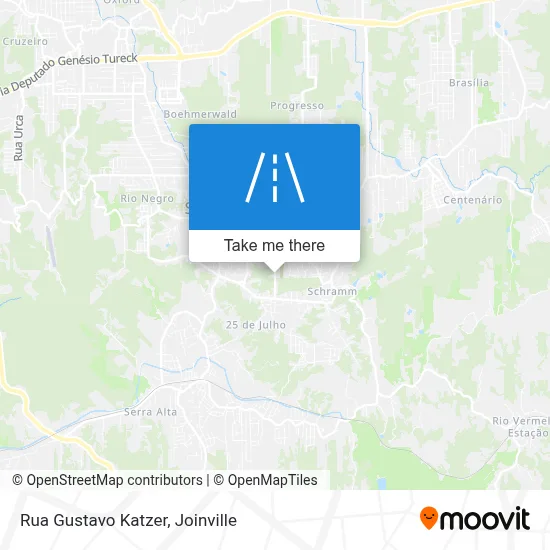 Rua Gustavo Katzer map