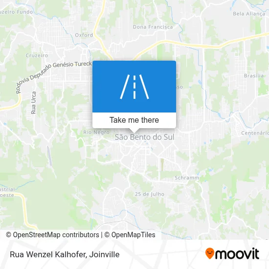 Rua Wenzel Kalhofer map