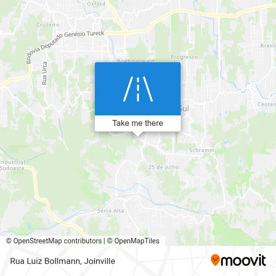Rua Luiz Bollmann map