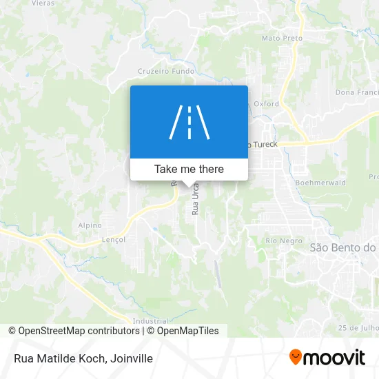 Rua Matilde Koch map