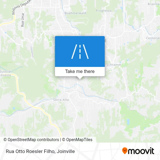 Rua Otto Roesler Filho map