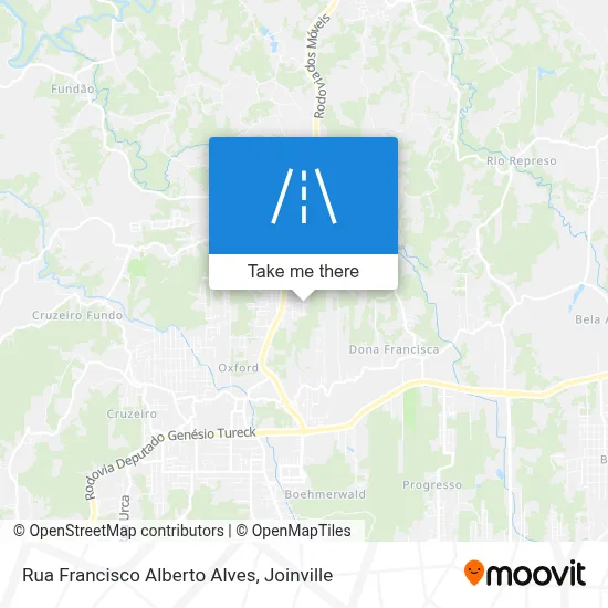 Rua Francisco Alberto Alves map