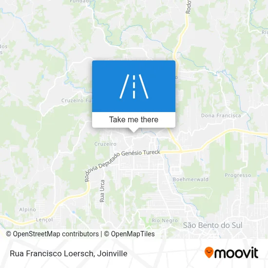 Rua Francisco Loersch map