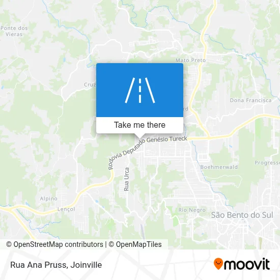 Rua Ana Pruss map