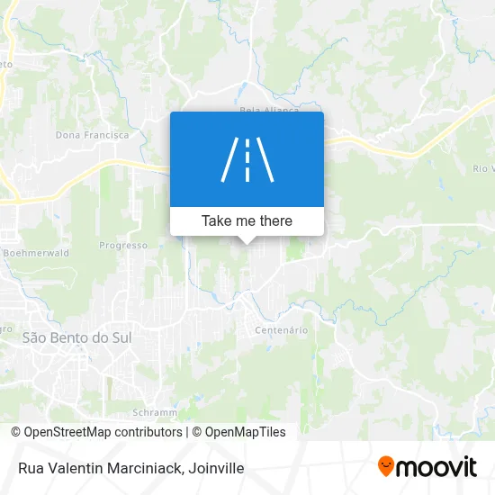Rua Valentin Marciniack map