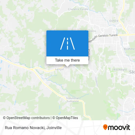 Rua Romano Novacki map