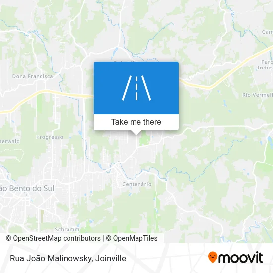 Rua João Malinowsky map
