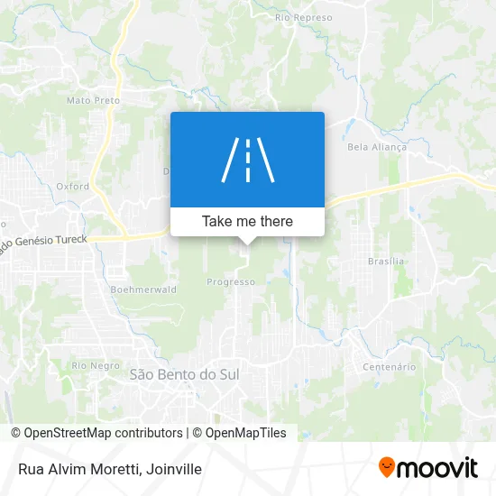 Rua Alvim Moretti map