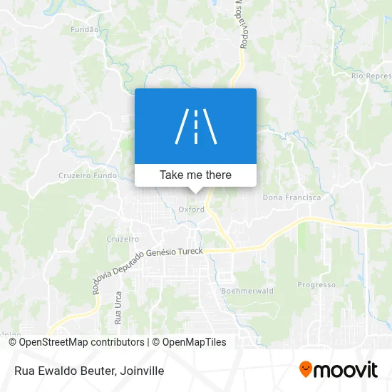 Rua Ewaldo Beuter map