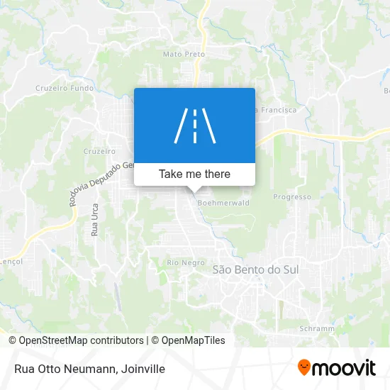 Rua Otto Neumann map