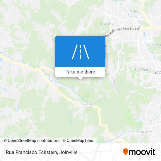 Rua Francisco Eckstein map