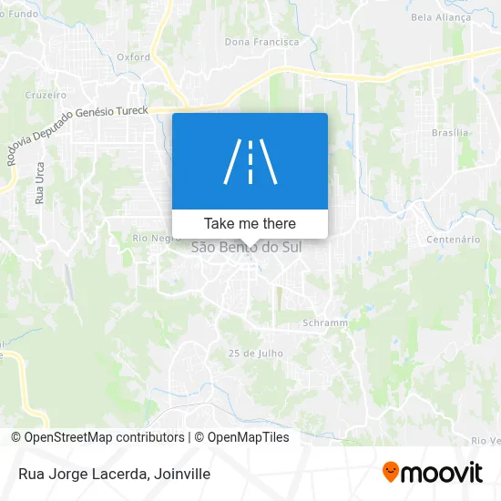 Rua Jorge Lacerda map