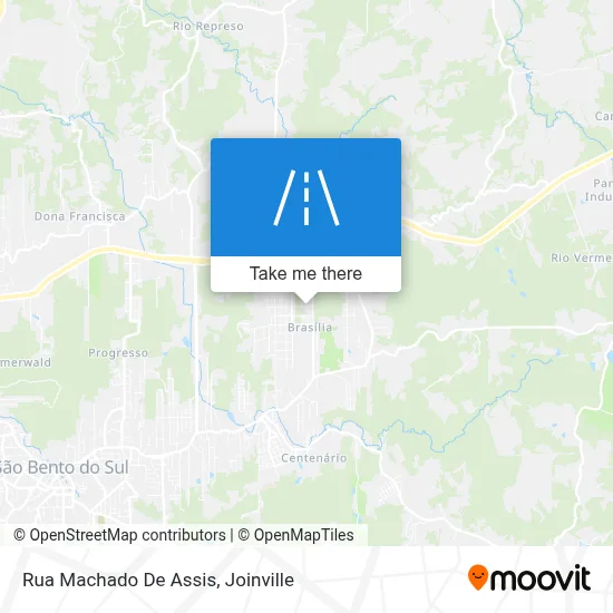Rua Machado De Assis map