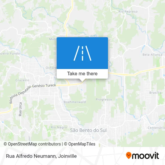 Rua Alfredo Neumann map
