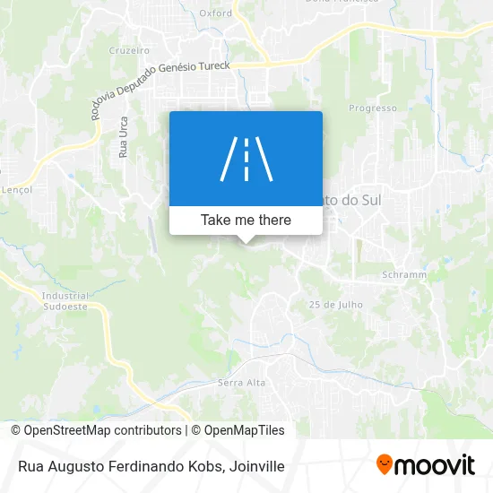 Rua Augusto Ferdinando Kobs map