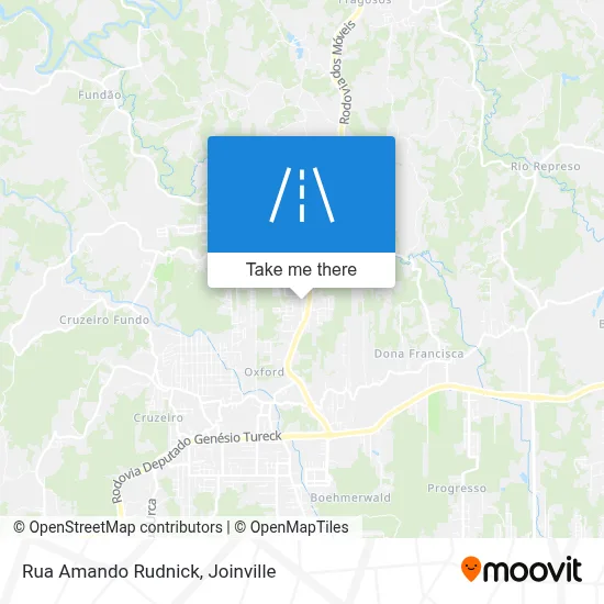 Rua Amando Rudnick map