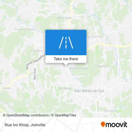 Rua Ivo Knop map