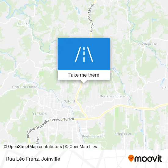 Rua Léo Franz map