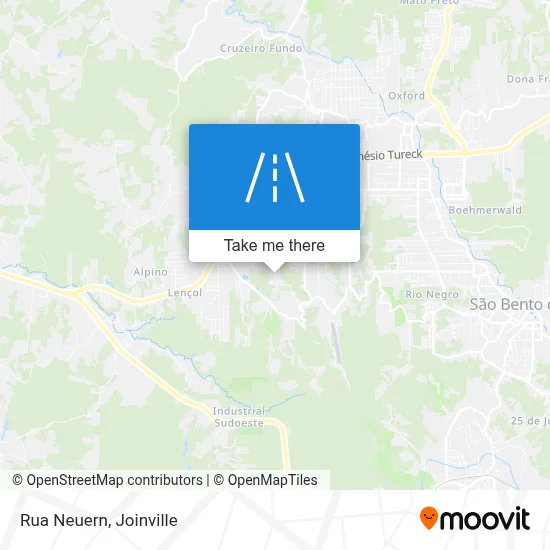 Rua Neuern map