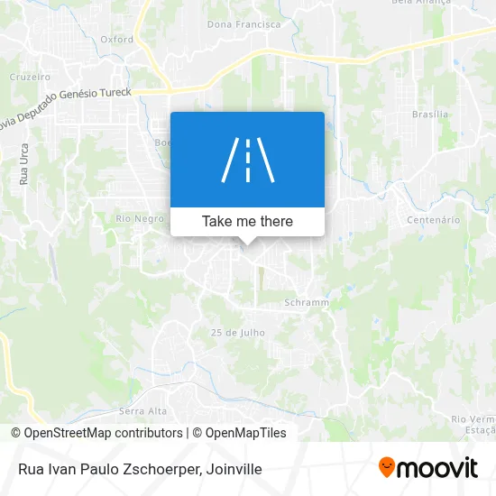 Rua Ivan Paulo Zschoerper map
