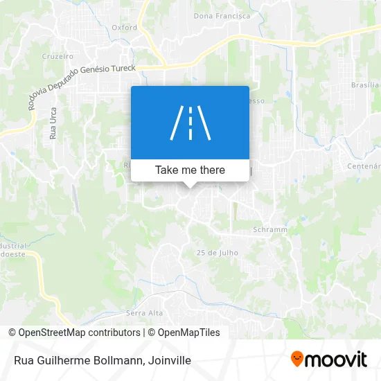 Rua Guilherme Bollmann map