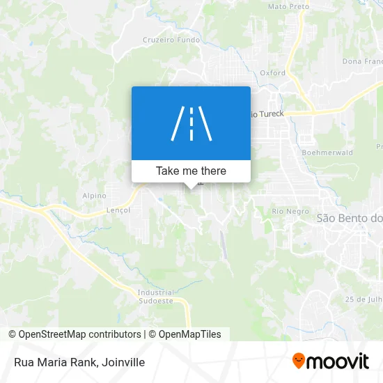 Rua Maria Rank map