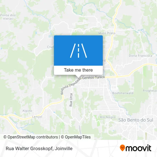 Rua Walter Grosskopf map