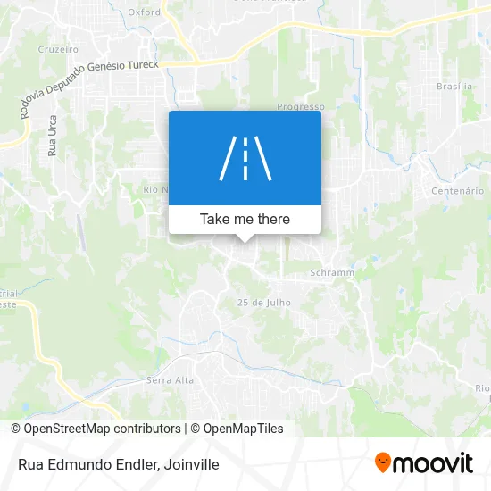 Rua Edmundo Endler map