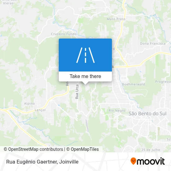Rua Eugênio Gaertner map