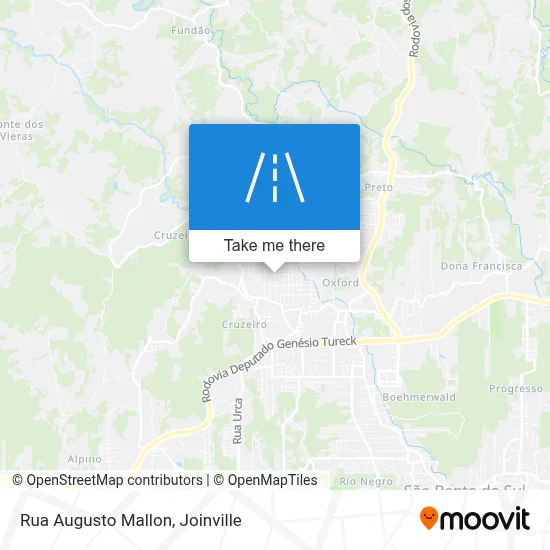 Rua Augusto Mallon map