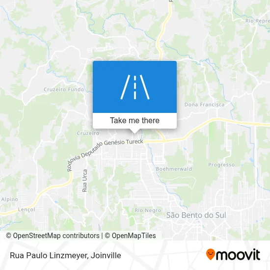 Rua Paulo Linzmeyer map