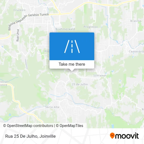 Rua 25 De Julho map