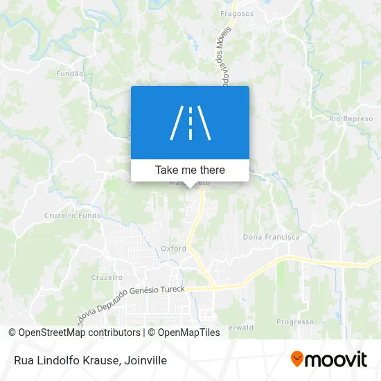Rua Lindolfo Krause map