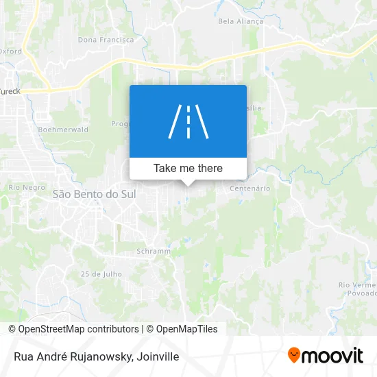 Rua André Rujanowsky map