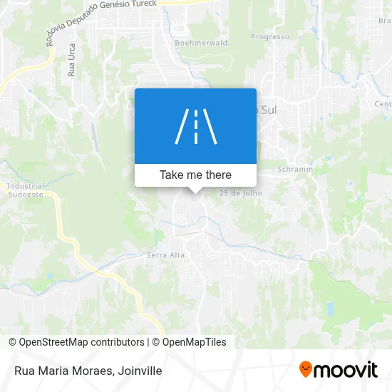 Rua Maria Moraes map