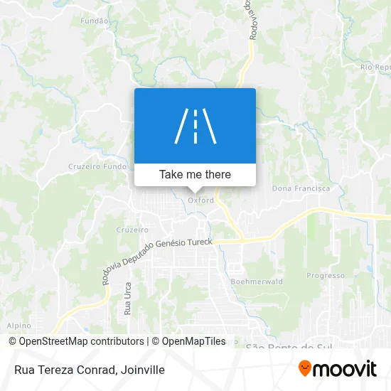 Rua Tereza Conrad map