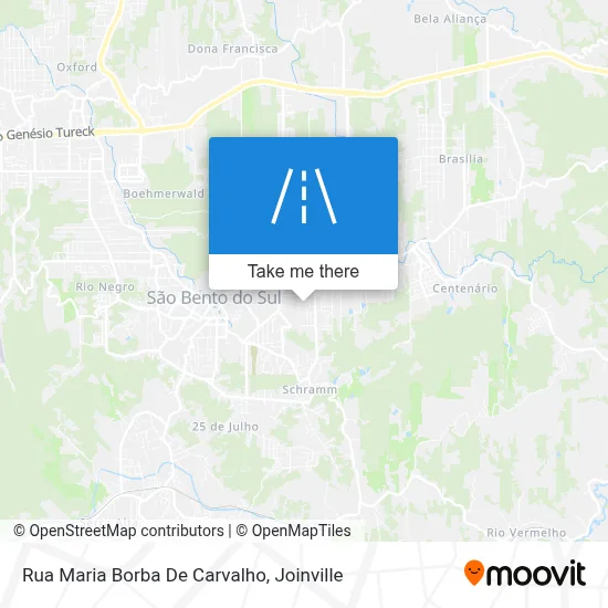 Rua Maria Borba De Carvalho map