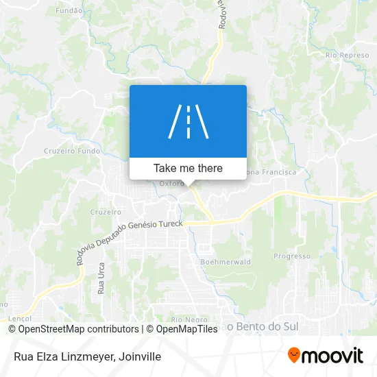 Rua Elza Linzmeyer map