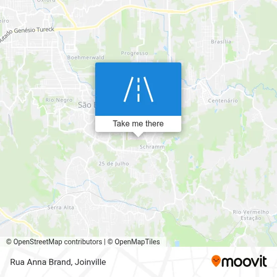 Rua Anna Brand map