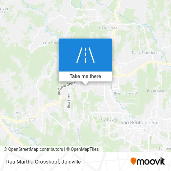 Rua Martha Grosskopf map