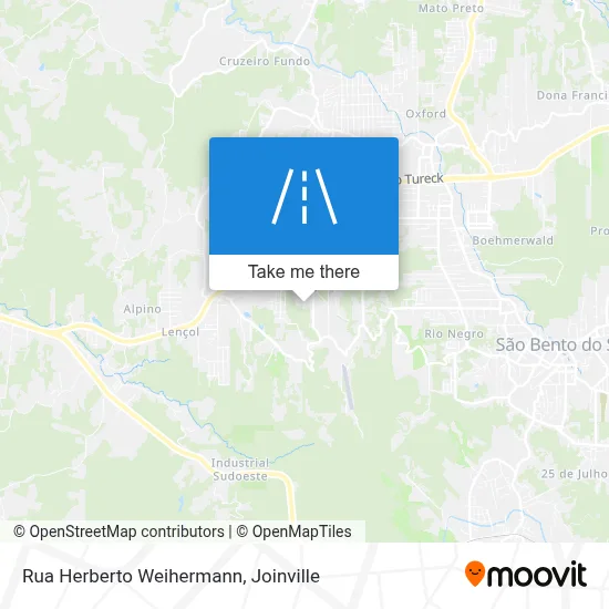 Rua Herberto Weihermann map