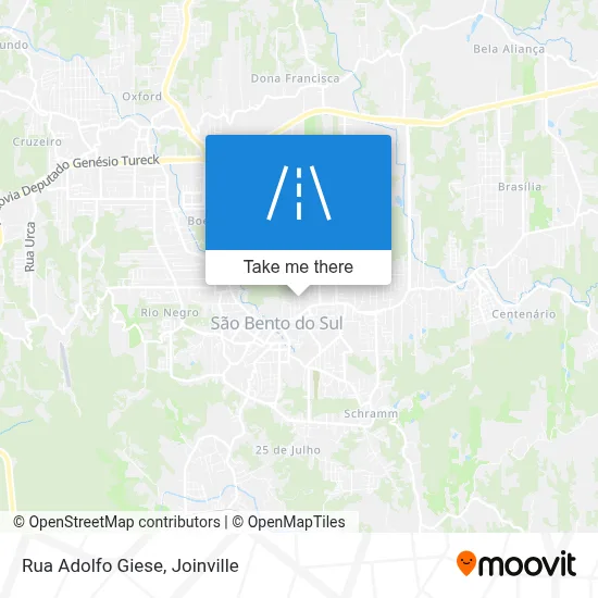 Rua Adolfo Giese map