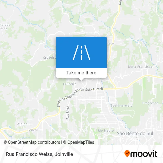 Rua Francisco Weiss map