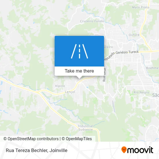 Rua Tereza Bechler map