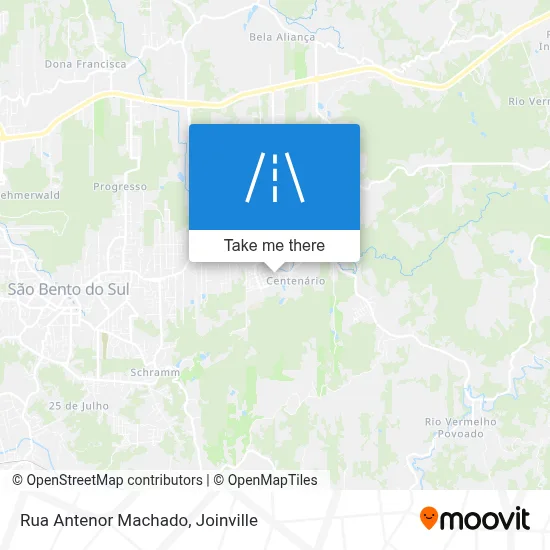 Rua Antenor Machado map