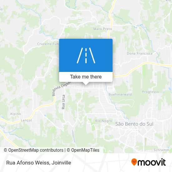 Rua Afonso Weiss map