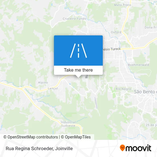Rua Regina Schroeder map